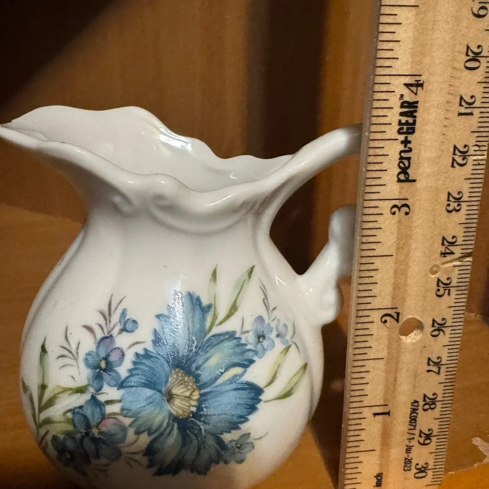 Floral mini Ceramic Pitcher
